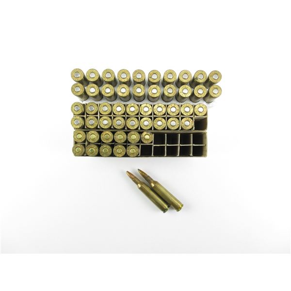 RELOADED ASSORTED 6MM REM AMMO LOT