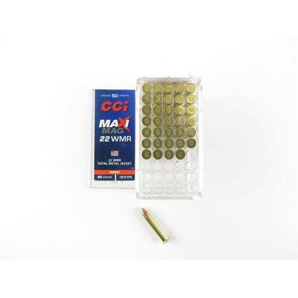 CCI MAXI MAG .22 WMR AMMO LOT