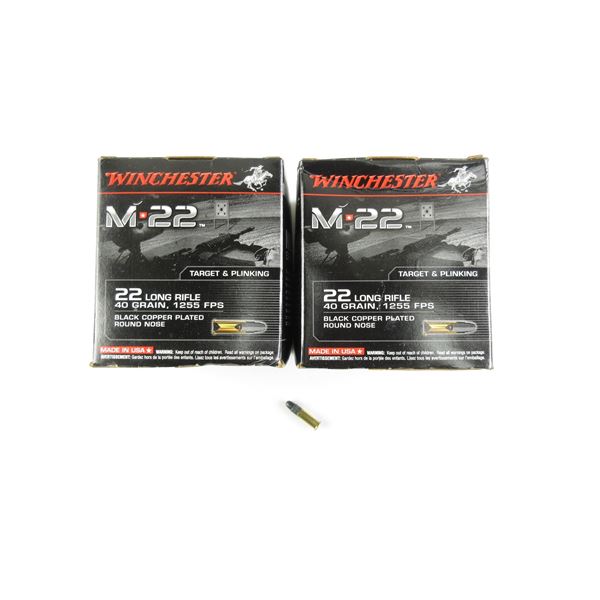 WINCHESTER M*22 .22 LR AMMO LOT