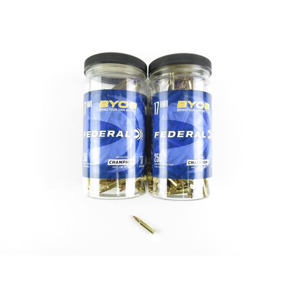 FEDERAL .17 HMR AMMO LOT