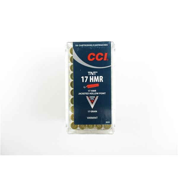 CCI .17 HMR AMMO LOT