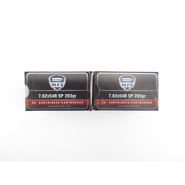 MFS 7.62X54R AMMO LOT