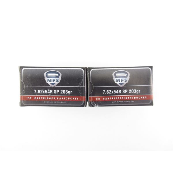 MFS 7.62X54R AMMO LOT