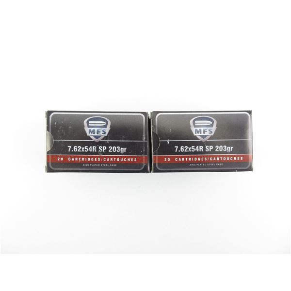 MFS 7.62X54R AMMO LOT