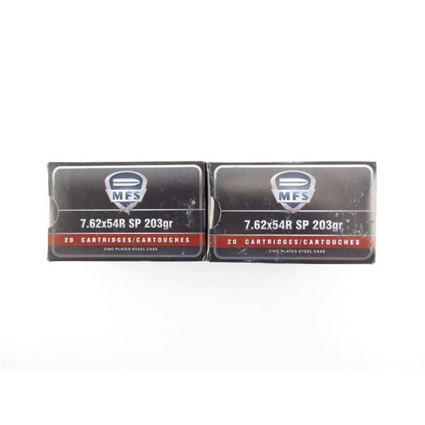 MFS 7.62X54R AMMO LOT