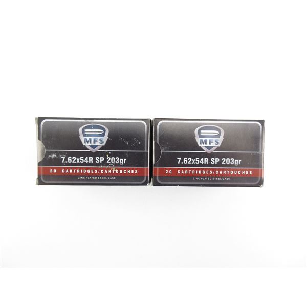 MFS 7.62X54R AMMO LOT