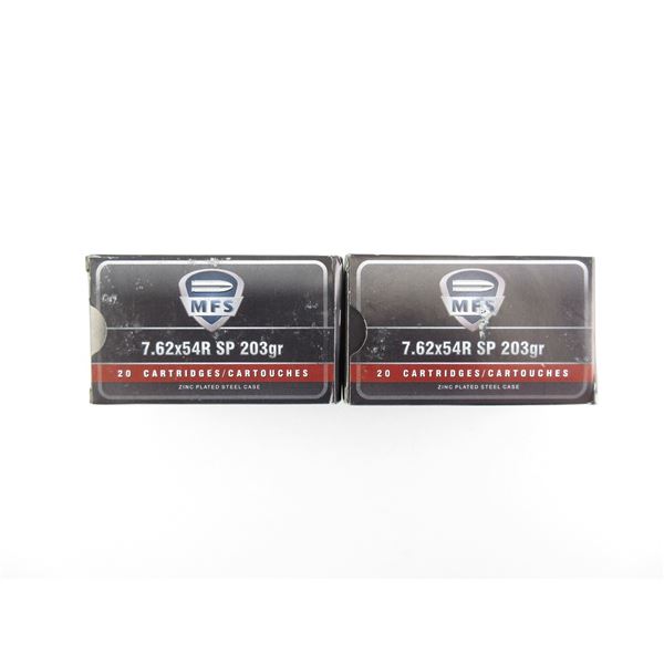 MFS 7.62X54R AMMO LOT