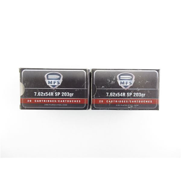 MFS 7.62X54R AMMO LOT