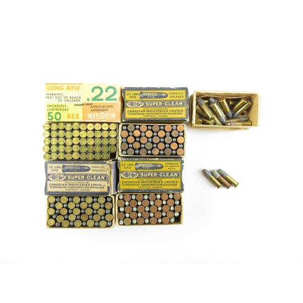 ASSORTED .22 LR AMMO LOT