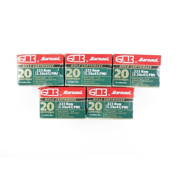 BARNAUL .223 REM AMMO LOT