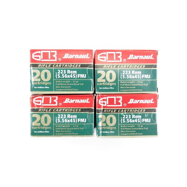 BARNAUL .223 REM AMMO LOT