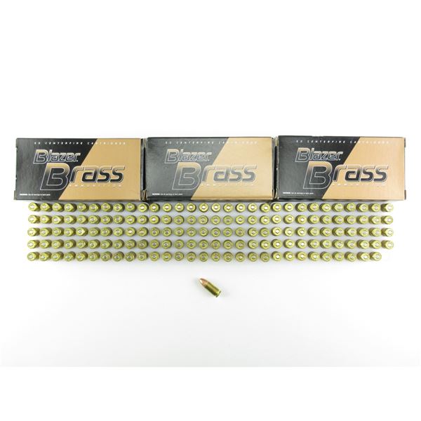 BLAZER 9MM LUGER AMMO LOT