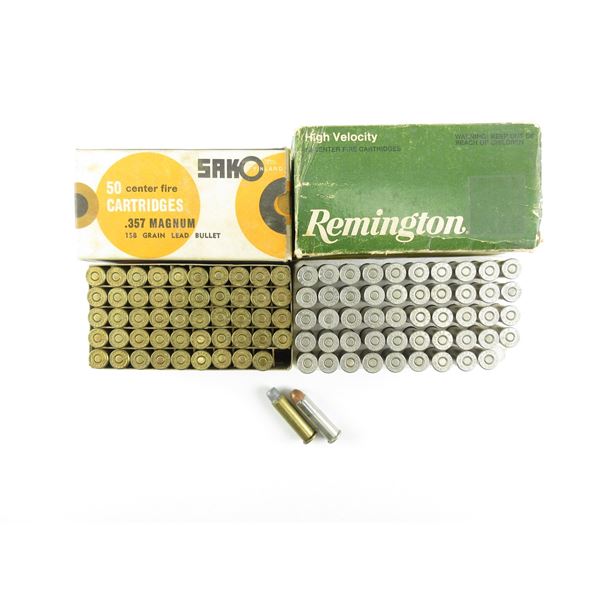 ASSORTED .357 MAGNUM AMMO LOT