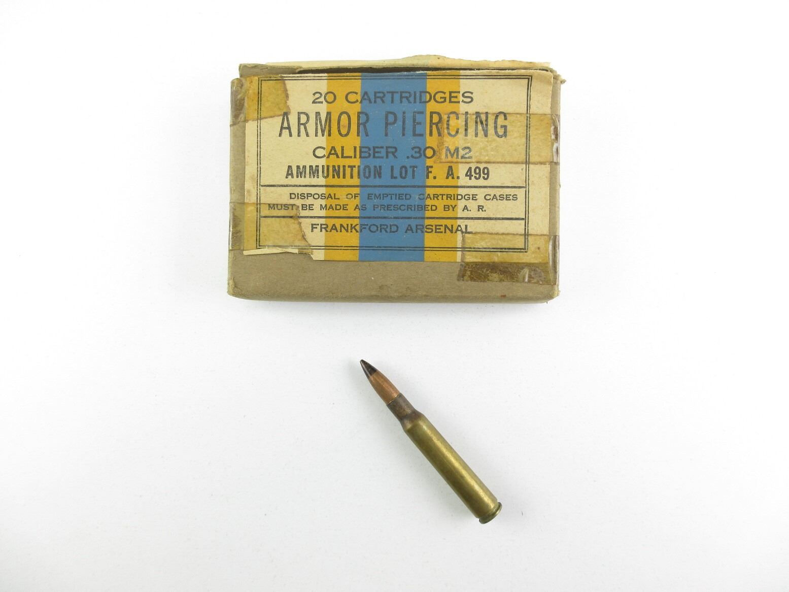 ASSORTED MILITARY .30-06 SPRG ARMOR PIERCING AMMO LOT