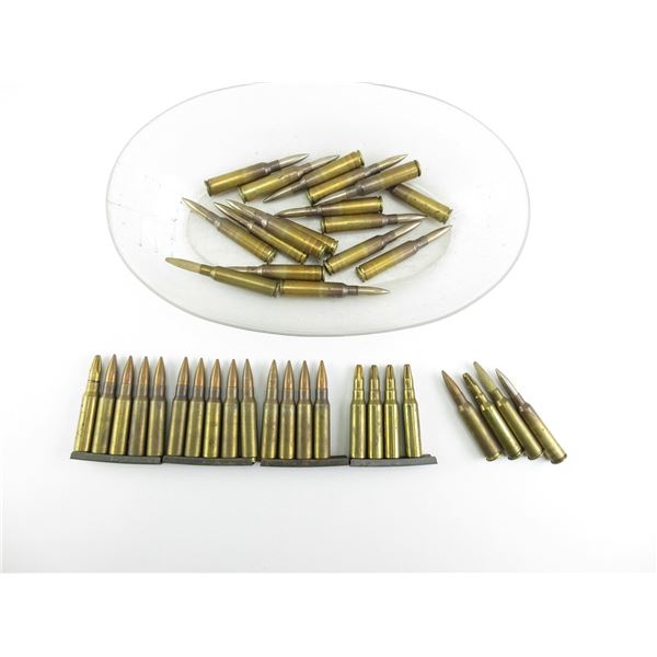 ASSORTED MILITARY AMMO AND BLANKS LOT