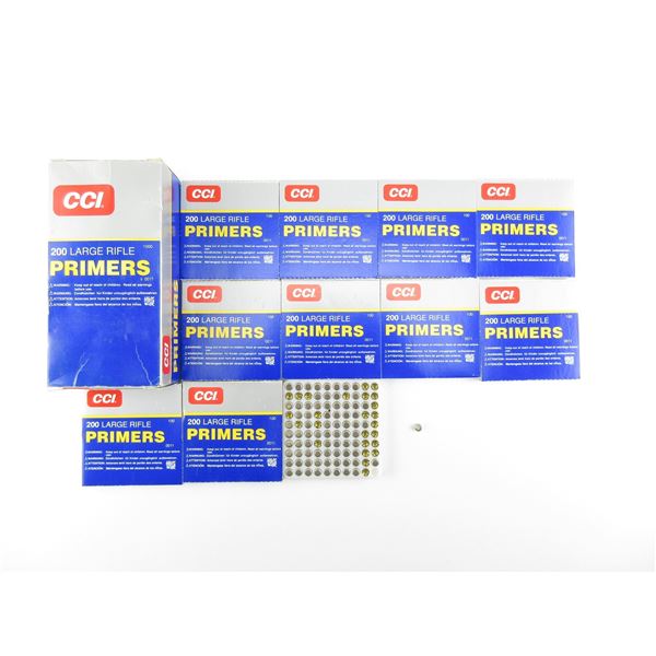 CCI 200 LARGE RIFLE PRIMERS LOT