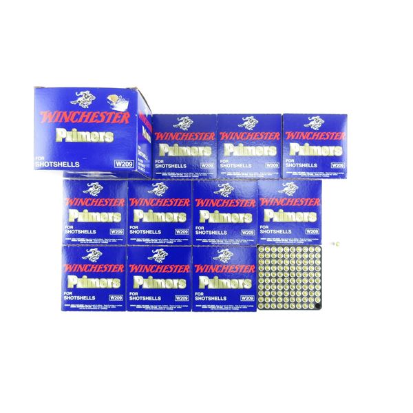 WINCHESTER W209 SHOT SHELL PRIMERS LOT