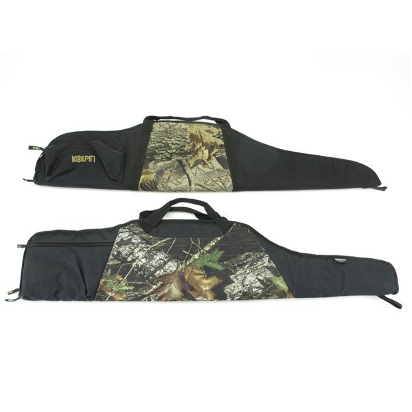 ASSORTED SOFT PADDED RIFLE CASES LOT