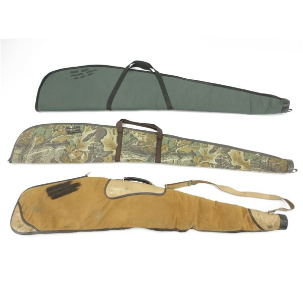ASSORTED SOFT PADDED RIFLE CASES LOT