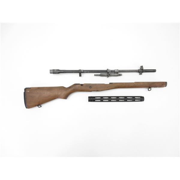 U.S. M14 RIFLE BARREL AND STOCK LOT