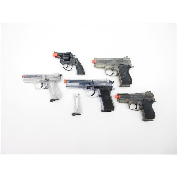ASSORTED AIRSOFT PISTOLS LOT