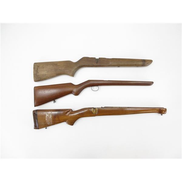ASSORTED RIFLE STOCKS LOT