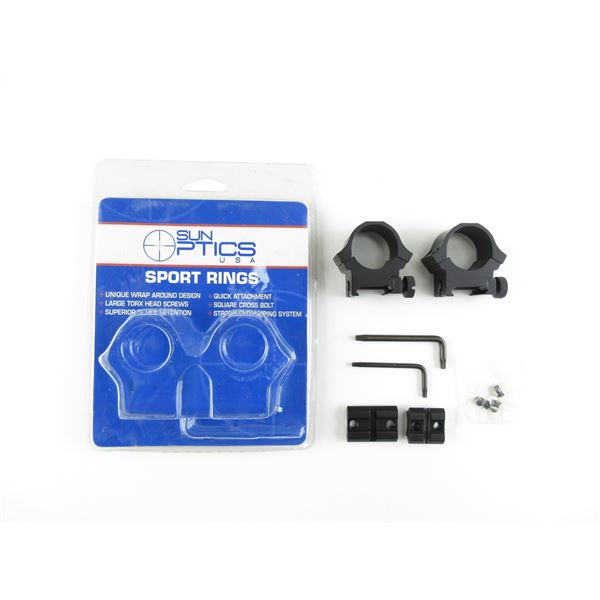 SUN OPTICS SPORT RINGS AND BASES LOT