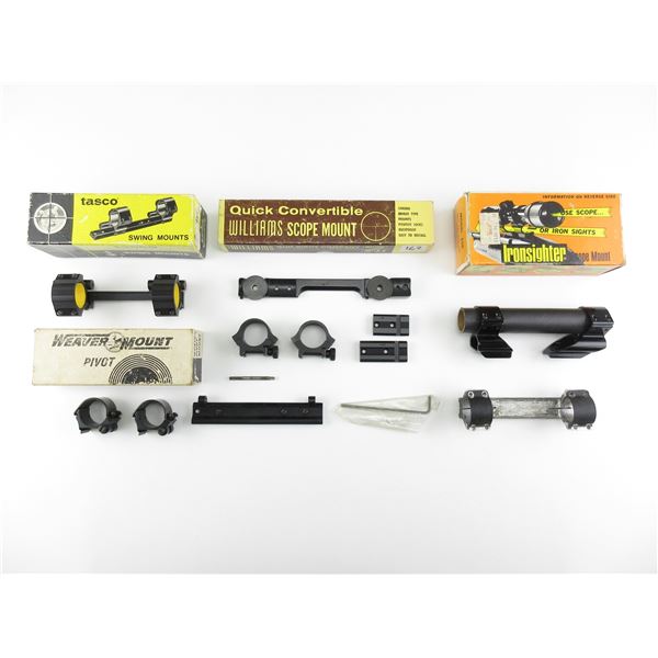 ASSORTED SCOPE MOUNTS LOT