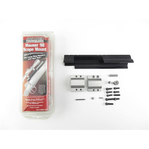MAUSER 98 SCOPE MOUNT AND PARTS LOT