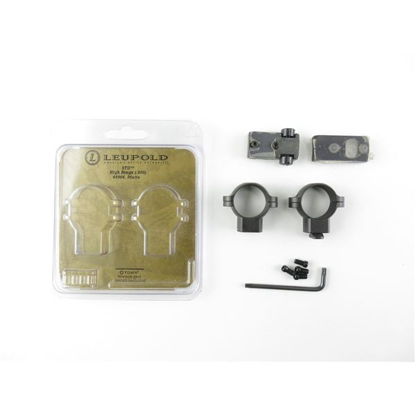 LEUPOLD SCOPE RINGS AND BASES LOT