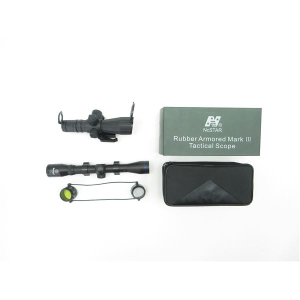 ASSORTED RIFLE SCOPES LOT