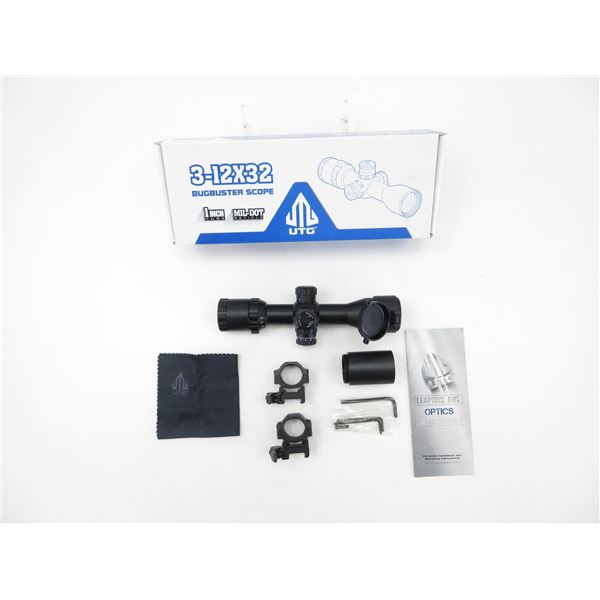 UTG 3-12X 32 BUGBUSTER RIFLE SCOPE