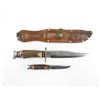 Image 1 : BUFFALO BRAND ORIGINAL BOWIE KNIFE PIGGY BACK SET