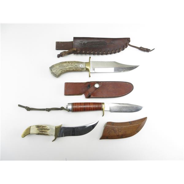 ASSORTED FIXED BLADE KNIVES LOT