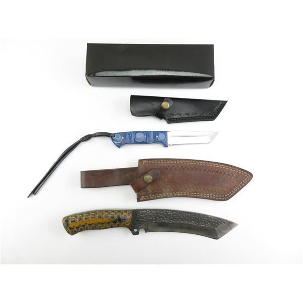 HANDMADE TANTO KNIVES LOT