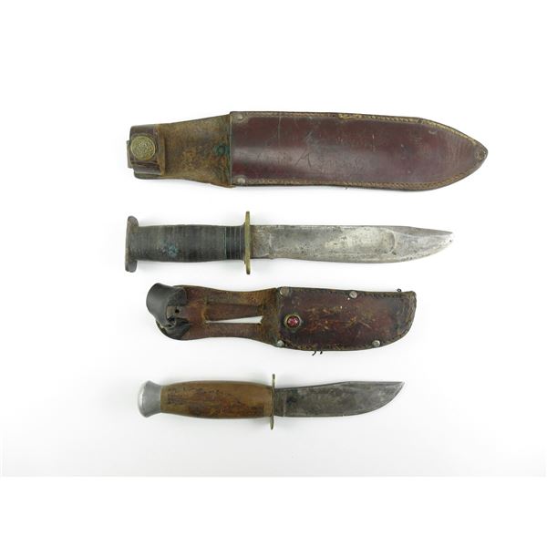 ASSORTED FIXED BLADE KNIVES LOT