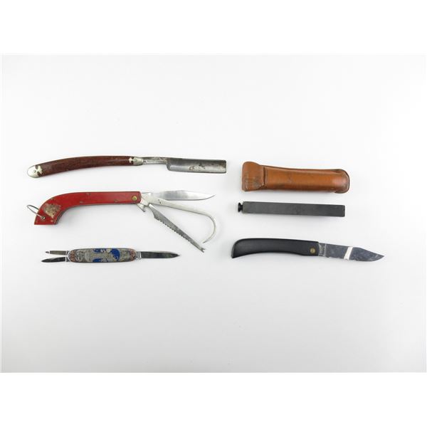 ASSORTED FOLDING KNIVES LOT