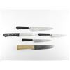 Image 1 : ASSORTED SABATIER KITCHEN KNIVES LOT