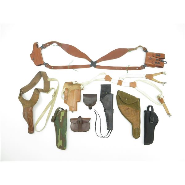 ASSORTED HOLSTERS LOT