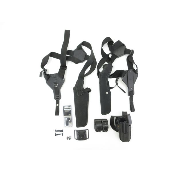 ASSORTED HOLSTERS AND ETC. LOT