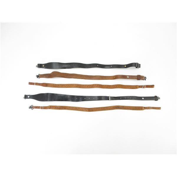 ASSORTED LEATHER SLINGS LOT