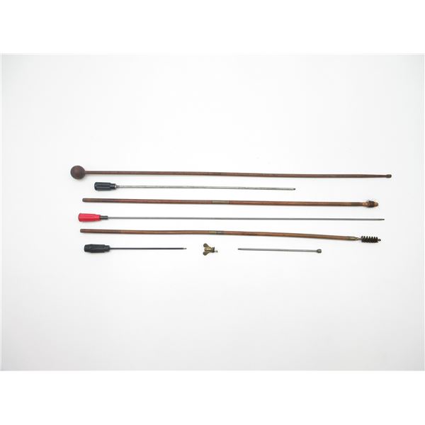 ASSORTED CLEANING RODS LOT