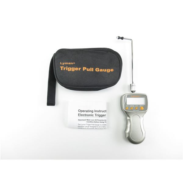 LYMAN ELECTRONIC TRIGGER PULL GAUGE