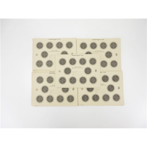 DCRA SMALL BORE TARGETS LOT