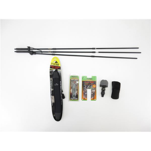 ASSORTED HUNTING ACCESSORIES LOT