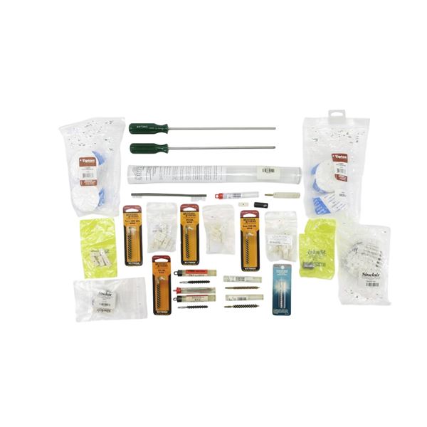ASSORTED GUN CLEANING ACCESSORIES LOT