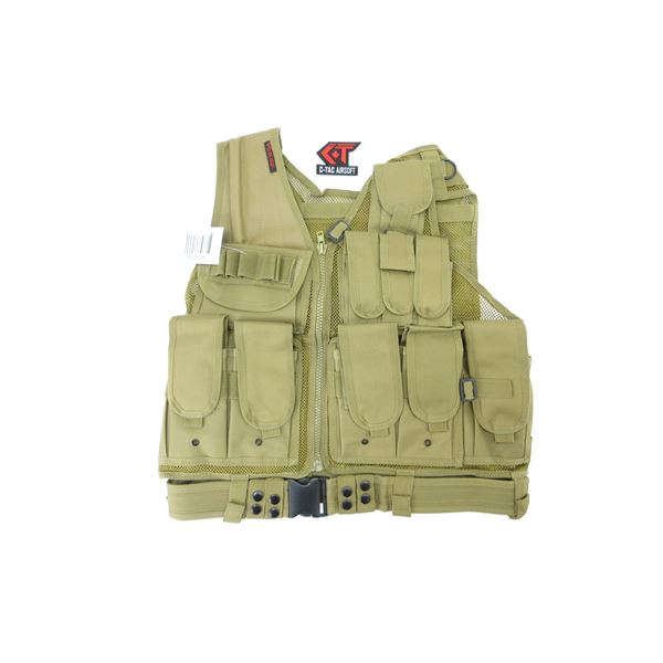 C-TAC MESH RIFLEMAN'S TACTICAL VEST