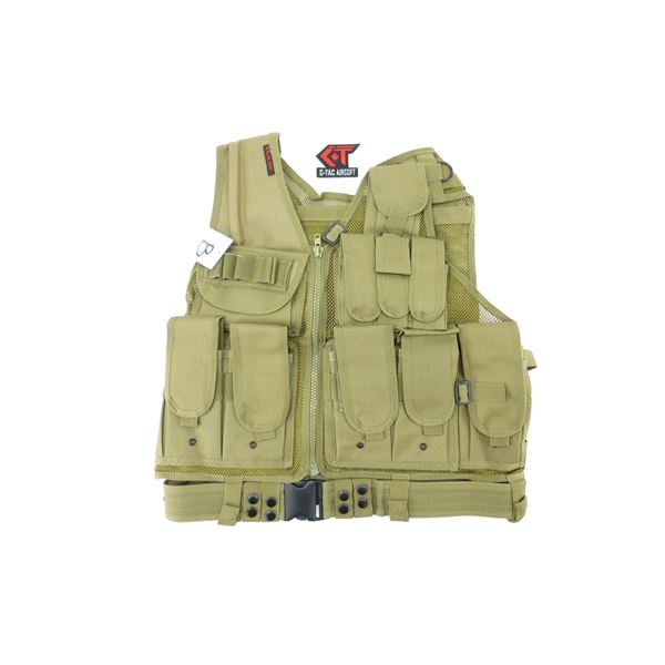 C-TAC MESH RIFLEMAN'S TACTICAL VEST