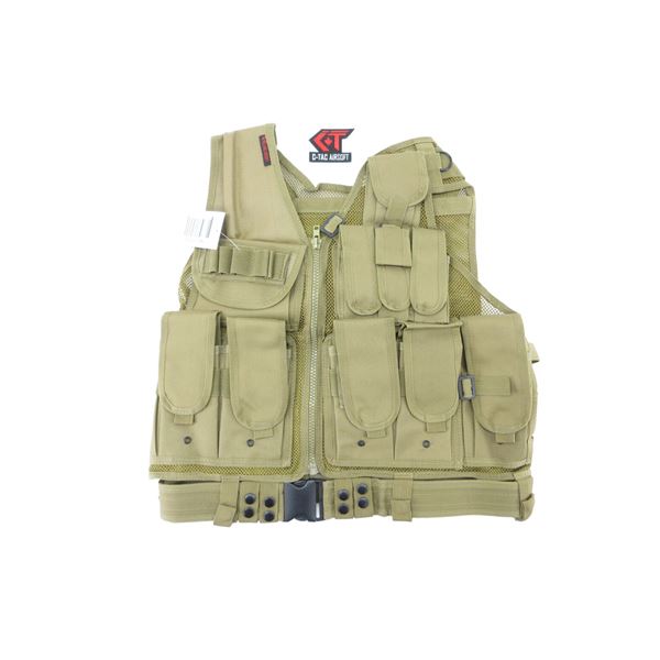 C-TAC MESH RIFLEMAN'S TACTICAL VEST