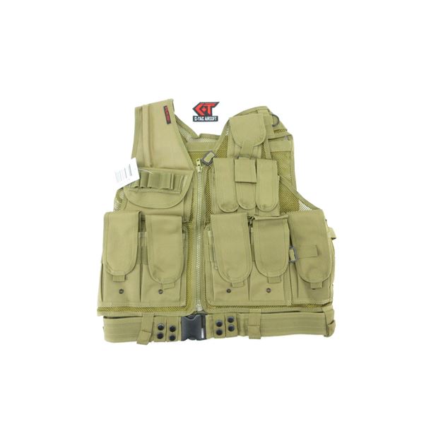 C-TAC MESH RIFLEMAN'S TACTICAL VEST